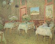 Vincent Van Gogh Interior of a Restaurant (nn04) Sweden oil painting artist